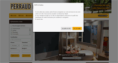 Desktop Screenshot of perraudimmobilier.com